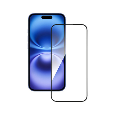 Стекло защитное PowerPlant Full screen APPLE iPhone 16 (GL604422) Винница - изображение 1