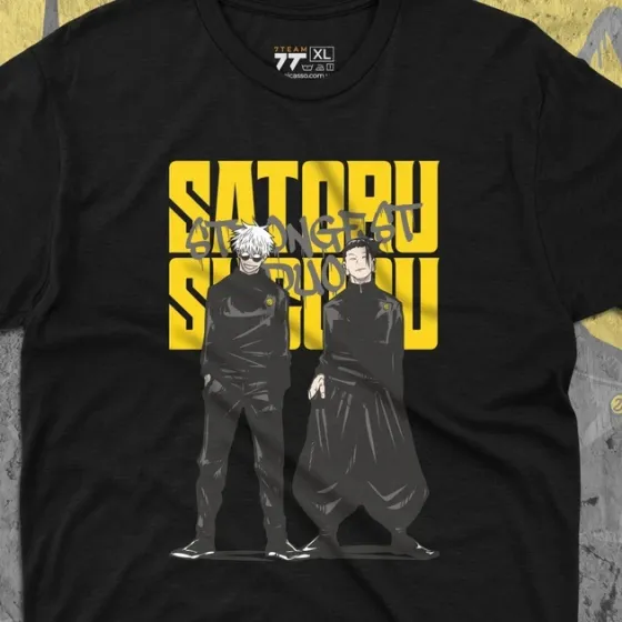 Футболка чоловіча з  принтом Магическая Битва Сатору и Сугуру 2 Розмір 48 Дніпро