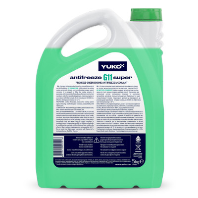 Антифриз Yuko -32 Super G11 зелен. 5л (4823110404416) Винница - изображение 2