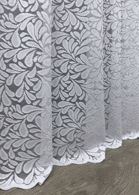 Тюль жаккард 