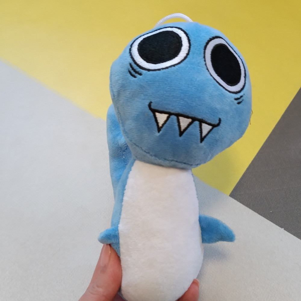 М'яка іграшка синя мелодія Акула Спрункі Sprunki Shark Melodies 20 см Київ - фото 2