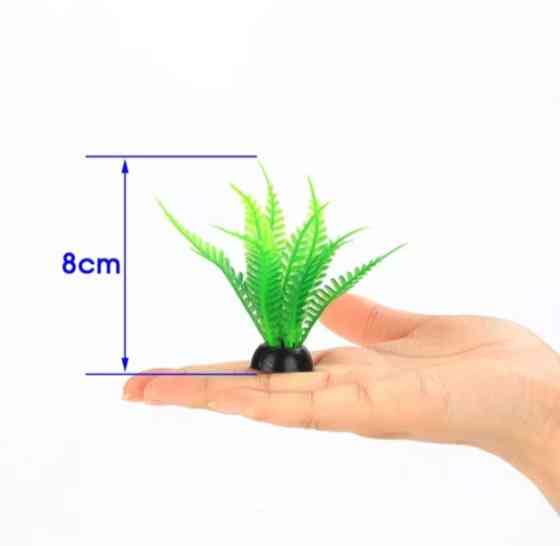 Штучні водорості для акваріума 8 см зелений Київ