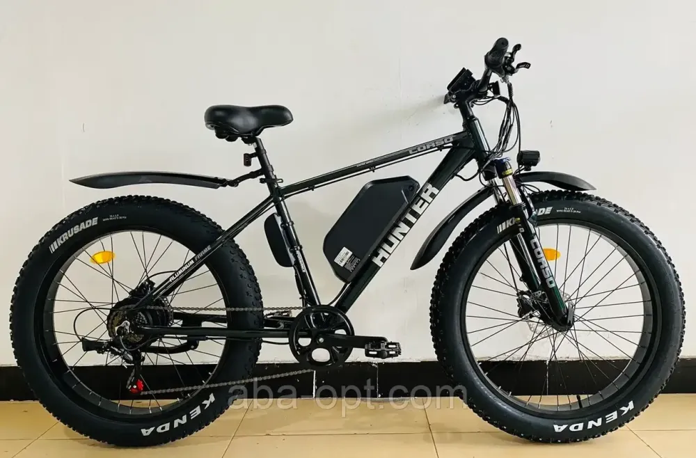 Электровелосипед Corso Hunter 500W-48V-15Ah  Lition рама алюминиевая-19’’шины 26«/26» купить дешево в Украине Одесса - изображение 1