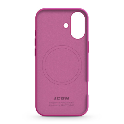 Чехол для мобильного телефона Armorstandart ICON2 MagSafe Apple iPhone 16 Fuchsia (ARM81314) Винница - изображение 4