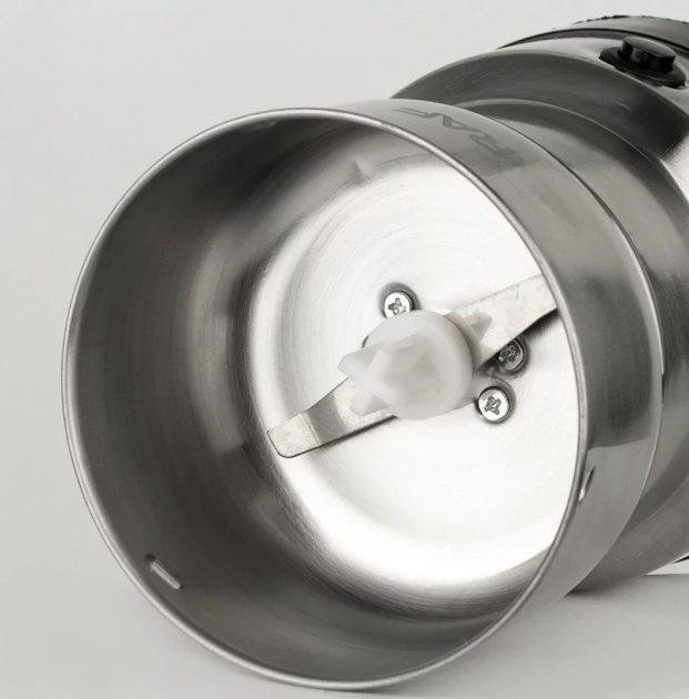 Кавомолка з блендером 2в1 Domotec/RAF R-7126 300Вт кавомолка 95 грам, чаша блендера 350 мл Одеса - фото 6