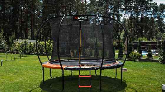 Батут PRIME SPORT INSIDE TITANPRO с внутренней сеткой 10 футов оранжевый Киев