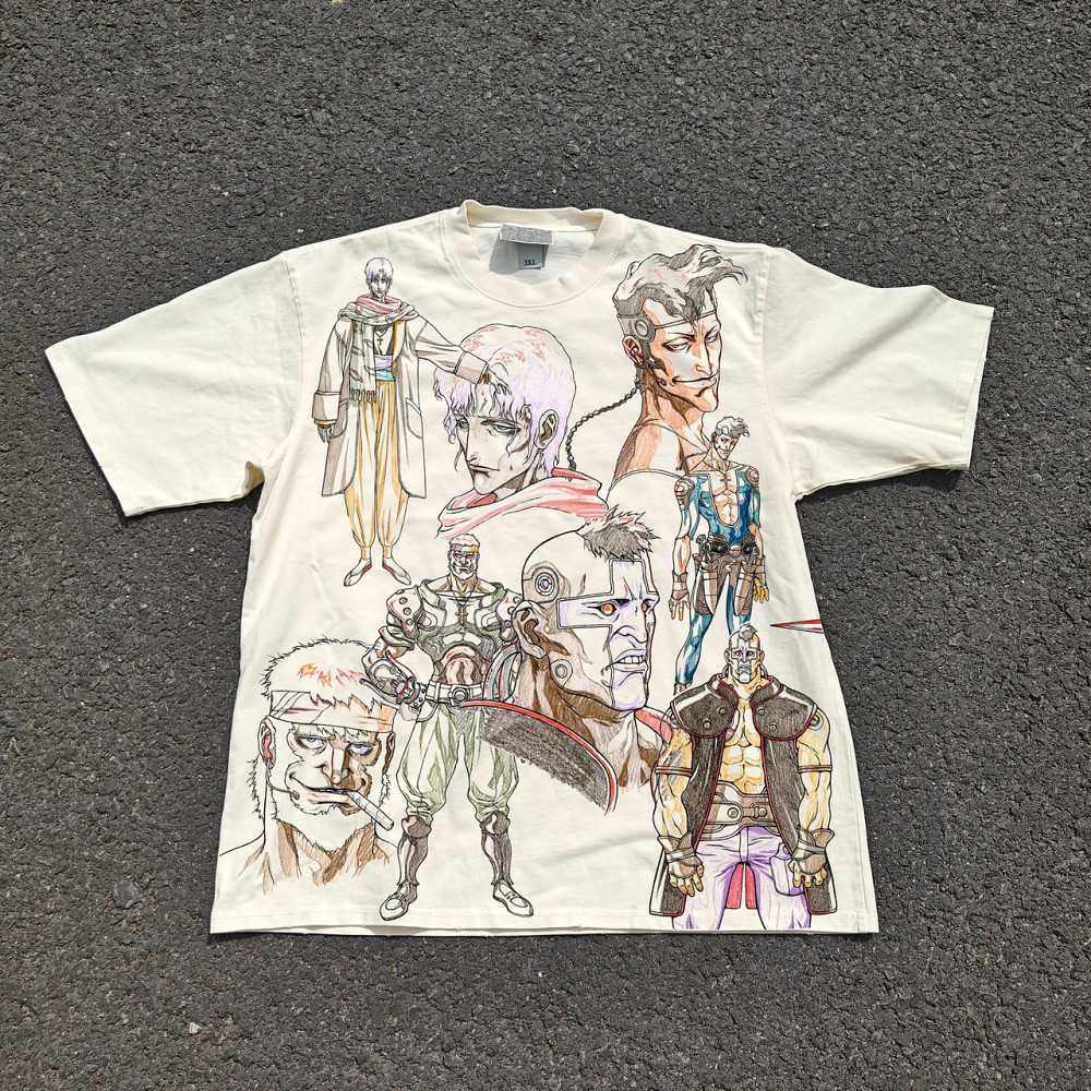 Футболка для хлопчика з принтом аніме Аніме Вампір Хунтер Д оверсайз (зріст від 165 до 180) Чорний Дніпро - фото 1