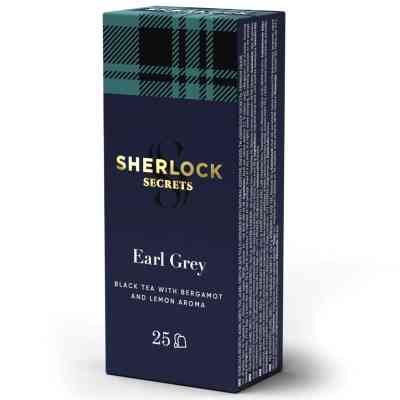 Чай Sherlock Secrets Earl Grey чорний 25х2 г (shs.00797) Вінниця