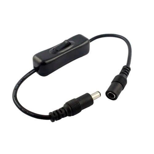 Вимикач живлення 12В 5.5x2.1мм мама-тато, для стрічок і електроприладів, ZH-304 Вінниця - фото 2