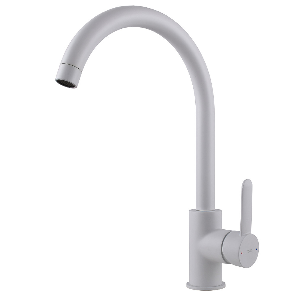 Змішувач для кухні TOPAZ CORSICA TC 8809-H48-W-S Луцк - изображение 1