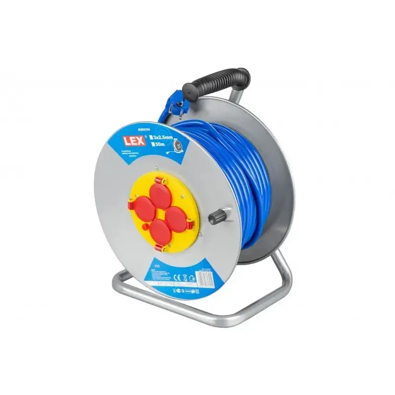 Удлинитель катушечный ALFA ALCR50M – электрический, 50 м, 3×2.5 мм2 Львов - изображение 7