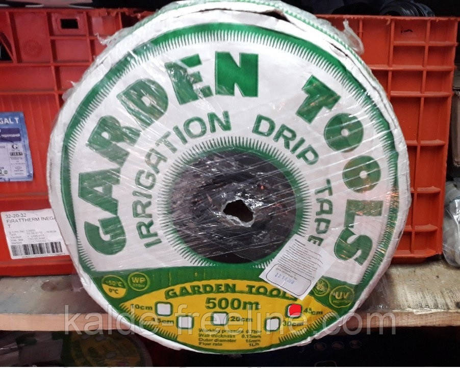 Лента капельного полива GARDEN TOOLS 450мм (300м) Харків - фото 1