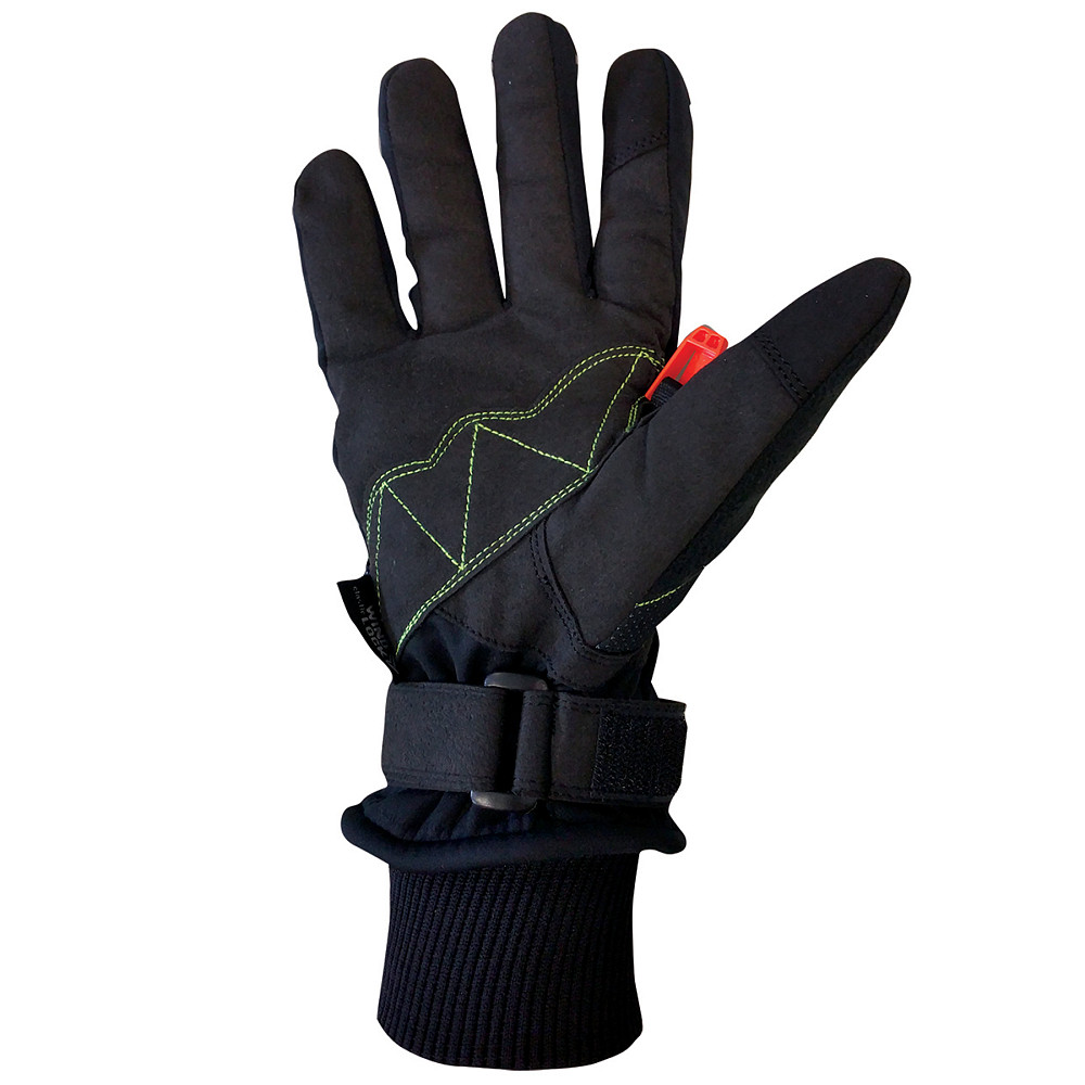 Рукавицы для скандинавской ходьбы Gabel Wind Tech N.C.S. Black/Green M (8015012100008) Вінниця - фото 3