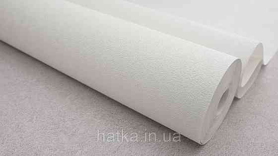 Обои под покраску виниловые на флизелине  Sintra Paint by 1.06x25 м мелкие полоски сетка белые 697504 Киев