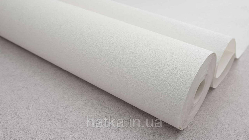 Шпалери під фарбування вінілові на флізеліні Sintra Paint by 1.06x25 м дрібні смужки сітка білі 697504 Київ - фото 3