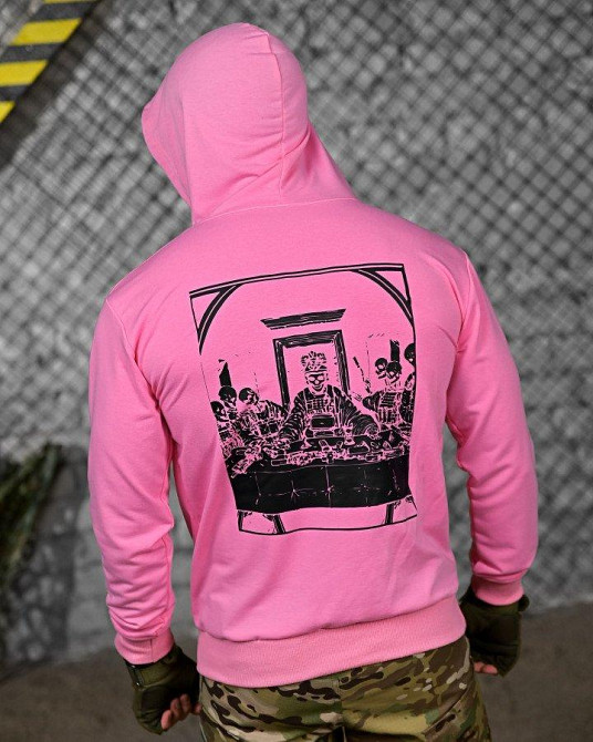 Тактичне худі MAKLIN вечеря рожева ДЛ7069 Одеса - фото 7