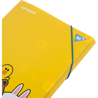 Папка на резинках Yes A4 Line Friends (492098) Вінниця - фото 3