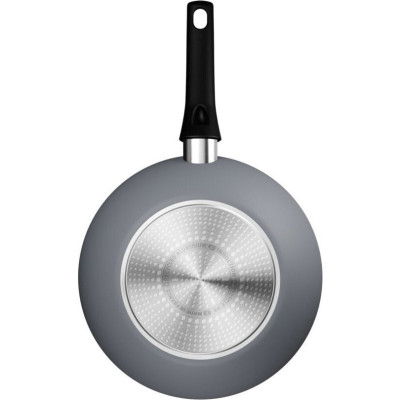 Сковорода Tefal ВОК Halo 28 см, алюміній, бакеліт, сірий (C3121953) Вінниця - фото 3