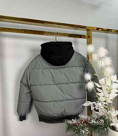 Детская куртка еврозима на мальчика подростка под резинку 164,170 Николаев