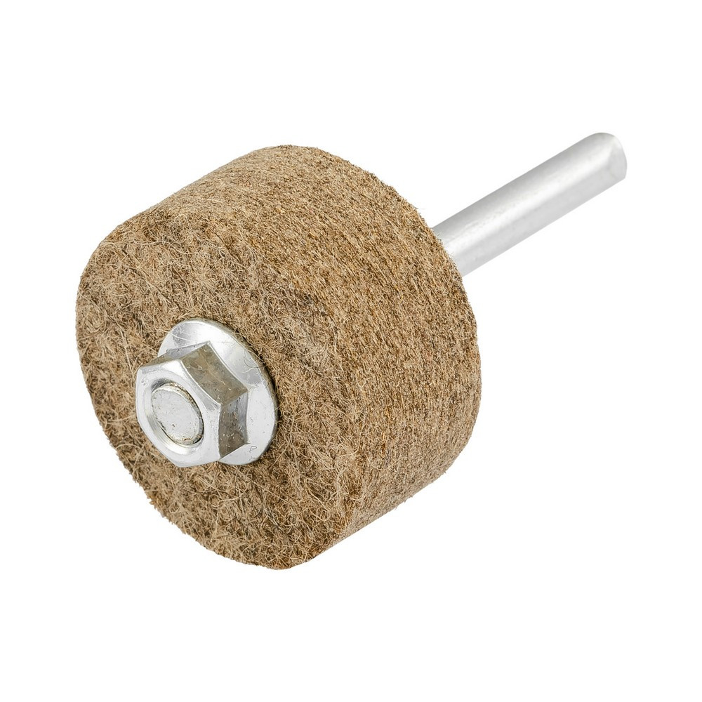 Насадка полірувальна MASTERTOOL з натуральної повсті жорстка для дриля 25 мм Ø 50 мм набір 6 шт 08-9250 Коломыя - изображение 3