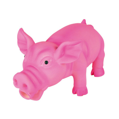 Игрушка для собак Trixie Поросенок с пискавкой 17 см (4011905354903) Винница - изображение 1