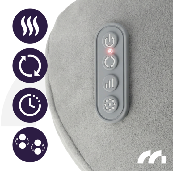 Массажная подушка для шеи, плеч и спины с подогревом 25Вт Maltec (Польша) Киев