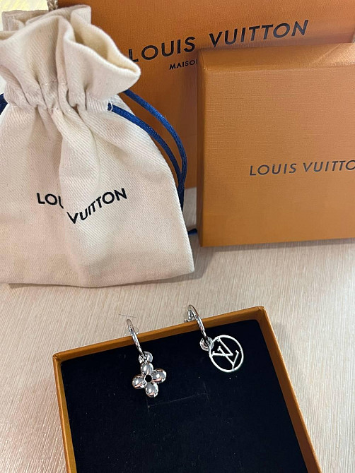 Луи Виттон / Louis Vuitton сережки Одеса - фото 4