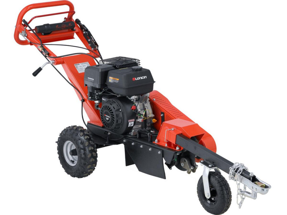 Подрібнювач пнів бензиновий YATO 9 кВт, двиг- 420 см3, вис/глиб зрізу- 25/ 17см, бак- 6,5 л, на 3 ко Одеса - фото 1