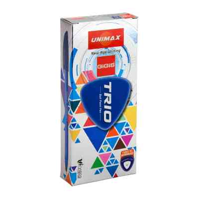 Ручка кулькова Unimax Trio, червона (UX-104-06) Вінниця