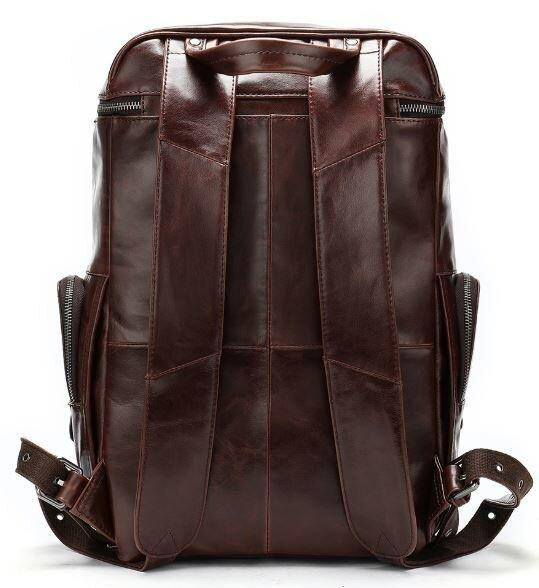 Рюкзак кожаный Vintage 14892 Коричневый Киев - изображение 2
