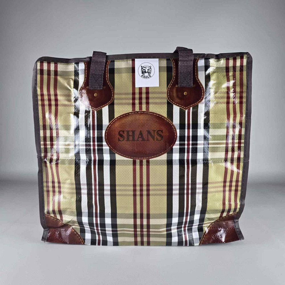 Сумка господарська, поліпропіленова, з кольоровим малюнком No1 Щільна (38x34x18) (1 шт.) Харків - фото 1