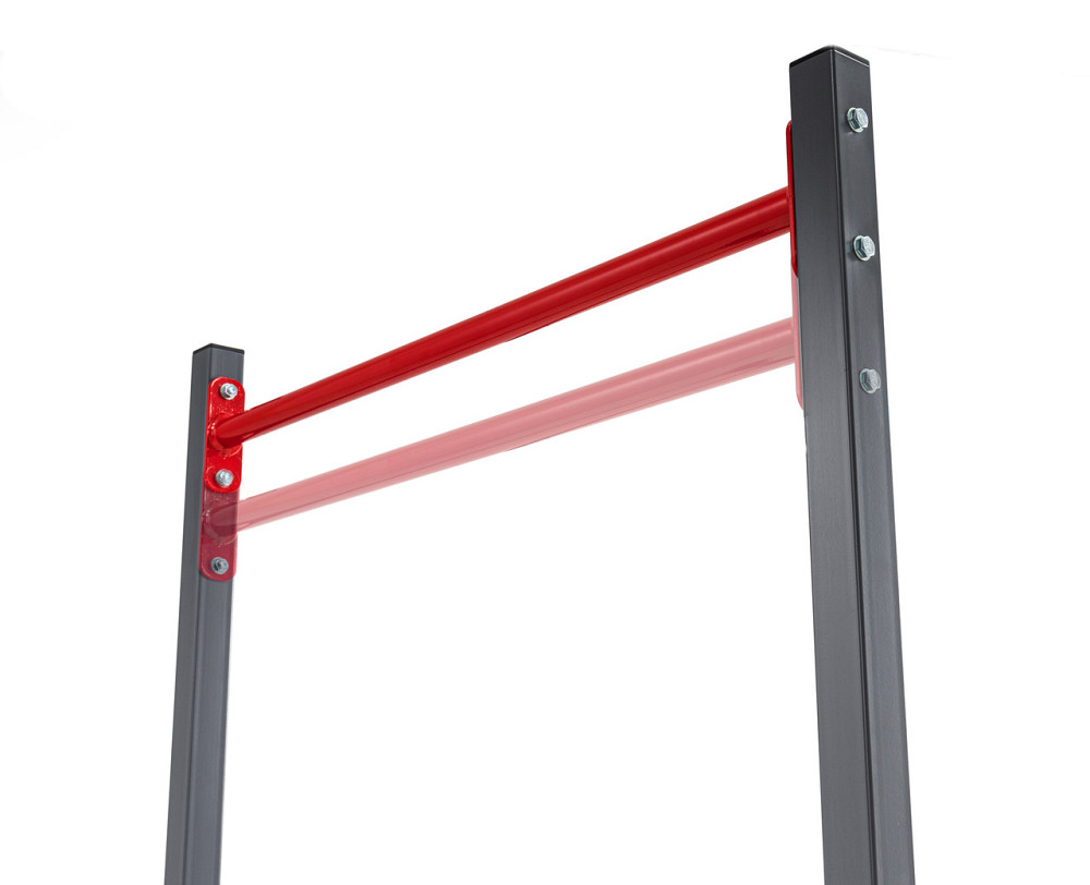 Брусья стационарные с регулировкой высоты для фитнеса кроссфита и упражнений с собственным весом Hop-Sport HS-1011K Киев - изображение 12