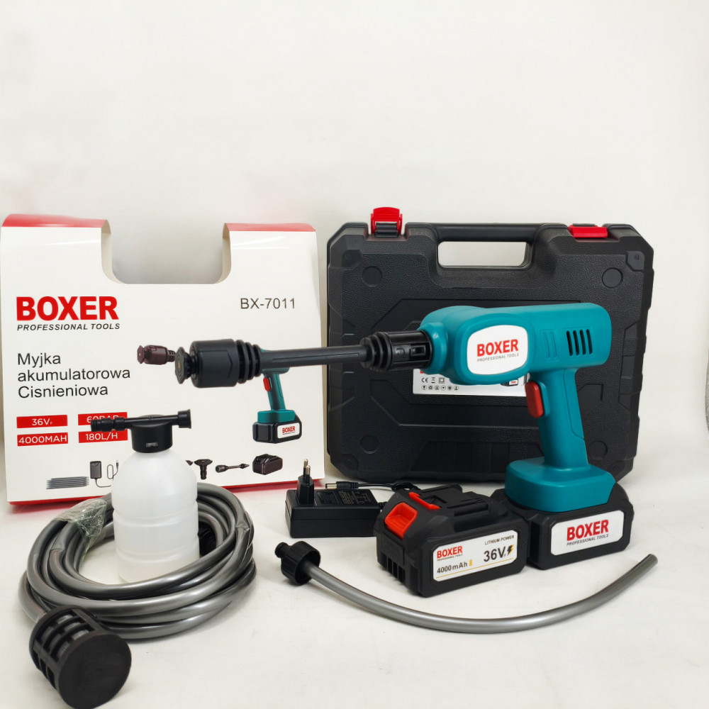 Мобільні мийки високого тиску, Акумуляторна портативна мийка високого тиску, Акумуляторна мініпила VK-63 Львів - фото 5