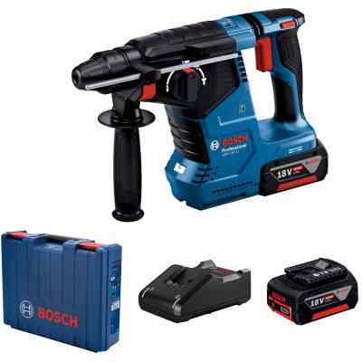 Перфоратор Bosch GBH 187-LI Professional 2*18 В 5 Аг, SDS-Plus, 2.4 Дж, 980 об/х (0.611.923.021) Вінниця
