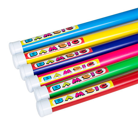 Гімнастична палиця (пластик) 110 см, 0355, (Пересилка поштою від 5 штук!) Вишневе - фото 1