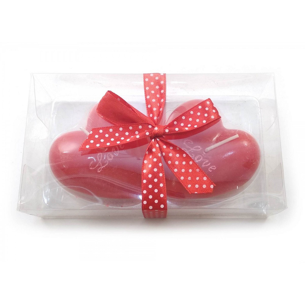 Свічки Серця Love набір 2 шт Київ - фото 1