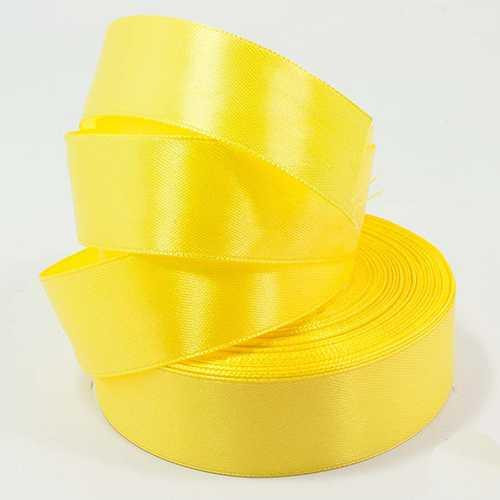 Стрічка атласна жовта 23 м Київ - фото 1