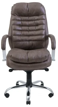 Офісне Крісло Керівника Richman Valencia Creap 05 Хром М3 MultiBlock Бежевий Київ