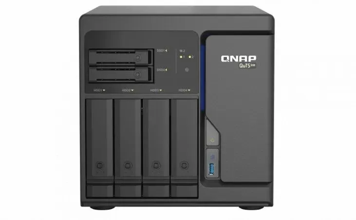Сервер Сервер QNAP TS-h686-D1602-8G rozbudowany do 64 6-bay, Intel Xeon D-1602 dual-core 2.5GHz /3.2GHz, GB UDIMM DDR4 ECC, 2 x Київ - фото 1
