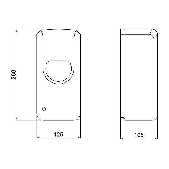 Дезинфектор Qtap Pohodli 6V бесконтактный QT170WH42921 White (Zdraví) Киев