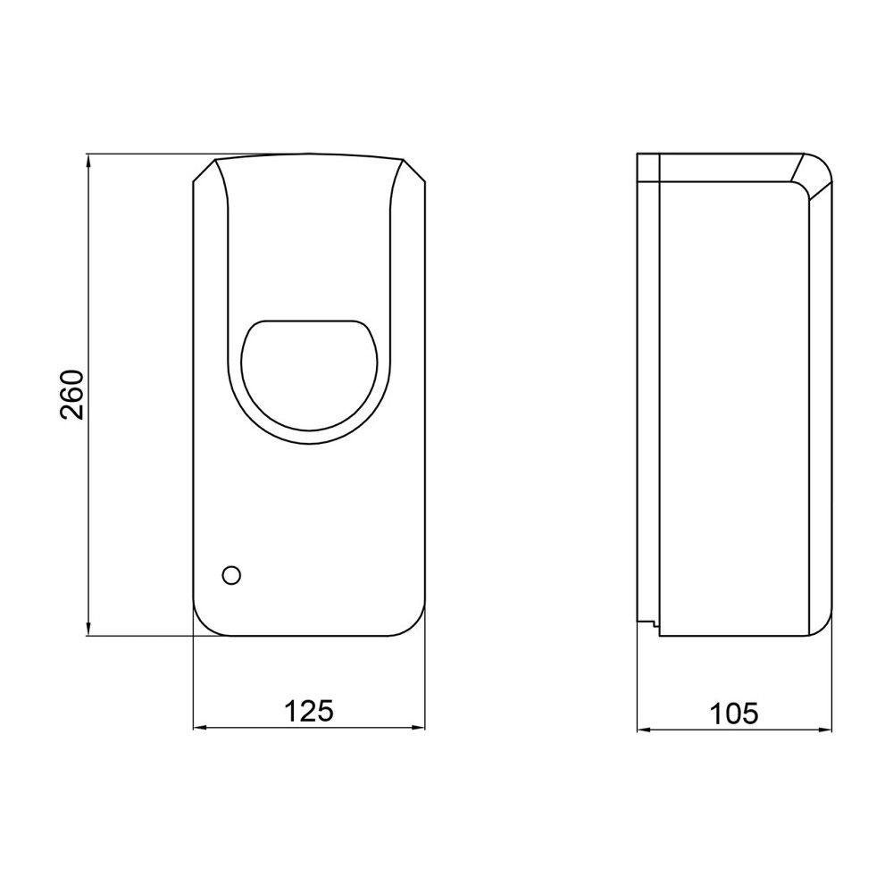 Дезинфектор Qtap Pohodli 6V бесконтактный QT170WH42921 White (Zdraví) Киев - изображение 2