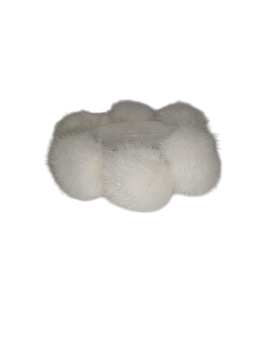 Резинка меховая норковая на волосы на гульку Харьков - изображение 11