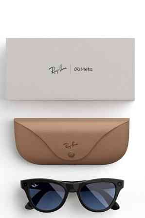 Смарт - Очки: Ray-Ban Meta Wayfarer Shiny Black, G15 Green. Киев