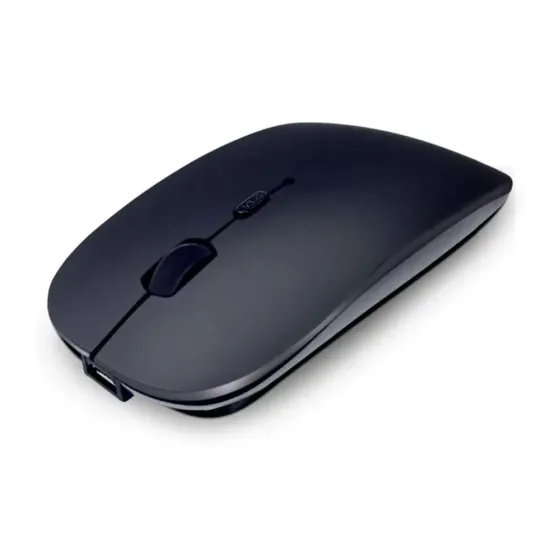 Комп'ютерна бездротова акумуляторна мишка 2.4 ГГц (чорна) Коломия