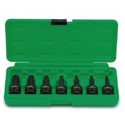 Набір головок Toptul TORX ударних 1/2" Т30-T70 7шт. (GDAI0701) Вінниця - фото 1
