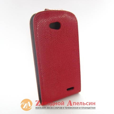 Чохол книжка LG L90 D405 D410 Chic Case червоний Одеса - фото 4