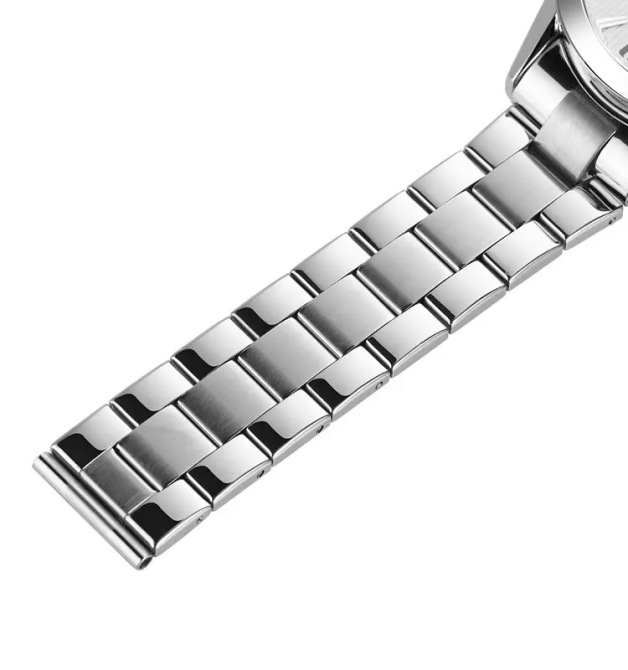 Чоловічий годинник на сталевому браслеті Skmei 9302 (Сріблястий) Київ - фото 8