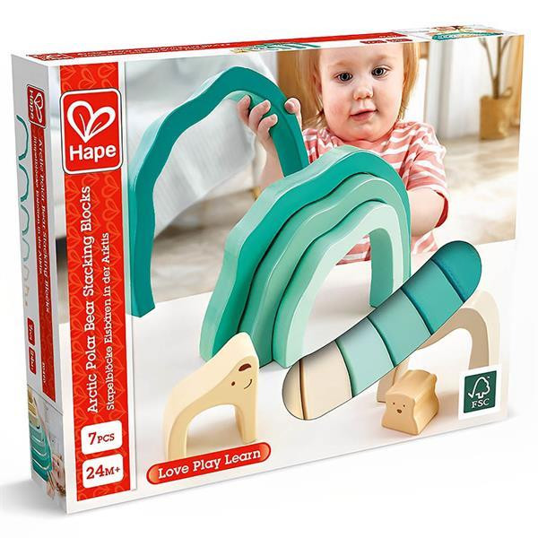 Дерев'яна пірамідка Hape Ведмедик (E0490) Харьков - изображение 6