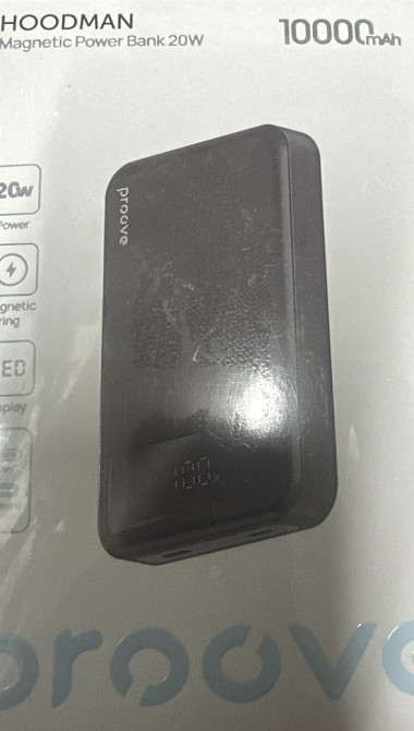 Hoodman magnetic PowerBank Proowe 10000 mAh Харьков - изображение 2