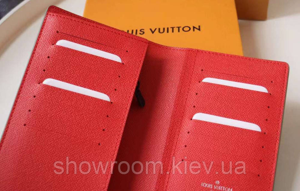 Мужской брендовый бумажник (82790) Lux green Киев - изображение 4